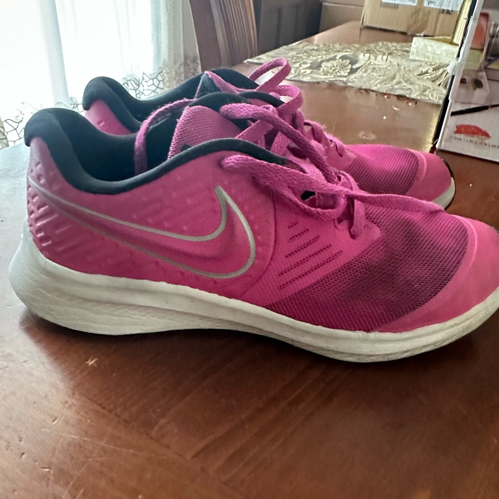 Purple/Pink Nike Running Shoes